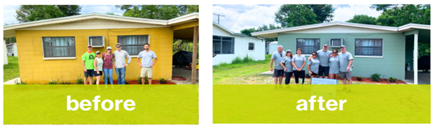 West Orange Habitat for Humanity - Before and After