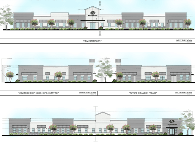 Boys and Girls Club Renderings